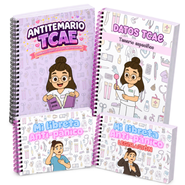 Antitemario + Datos + Antipánicos — libros impresos en 3D