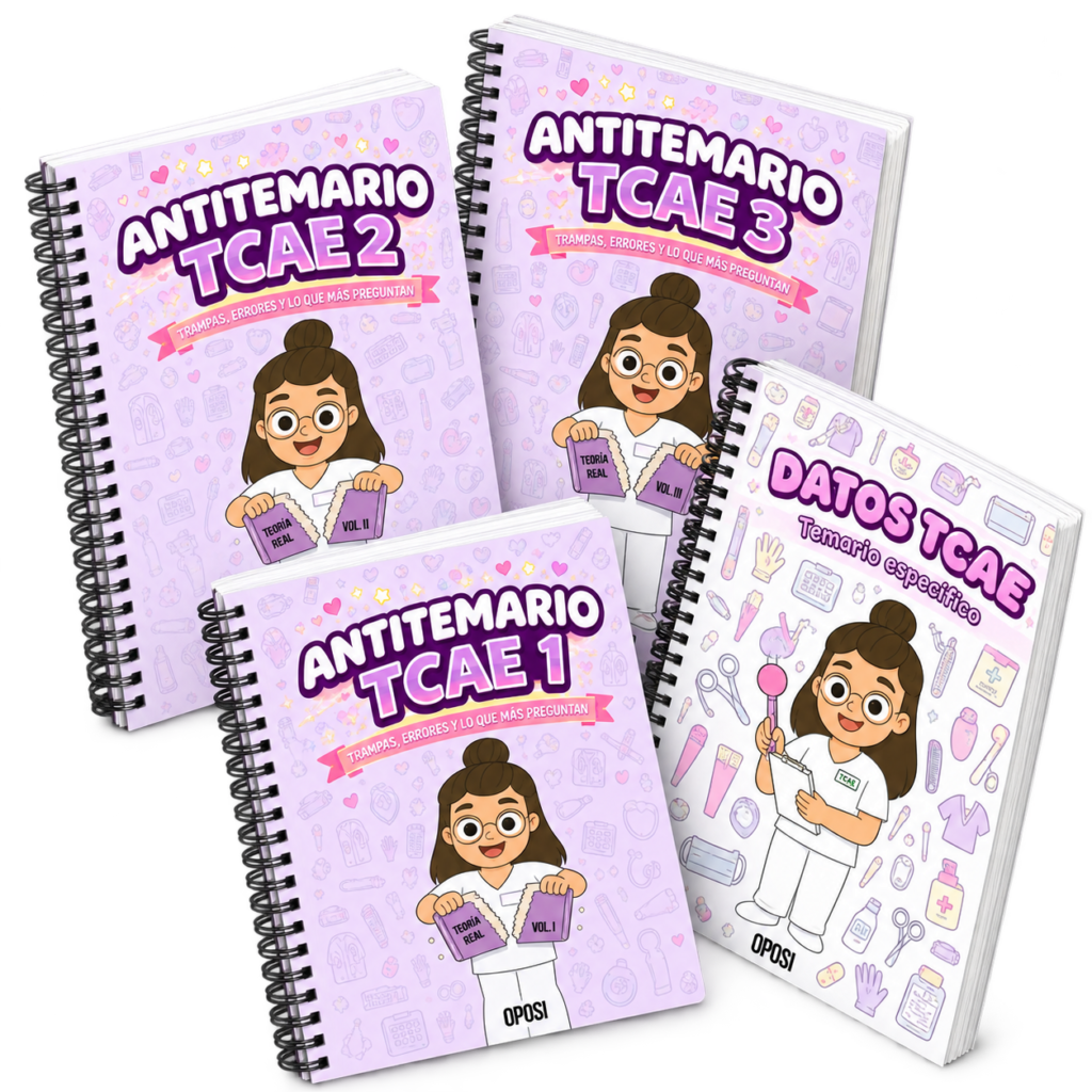 Pack antitemarios TCAE + Datos