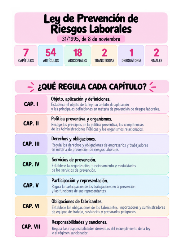 Ley de Prevención de Riesgos Laborales 31/1995