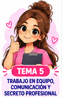 Tema 5 – Trabajo en equipo, comunicación y secreto profesional | TCAE PDF