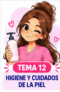Tema 12 – Higiene y cuidados de la piel | TCAE PDF