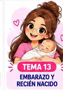 Tema 13 – Embarazo y recién nacido | TCAE PDF